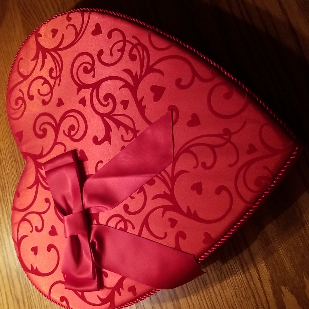 See's Candies Red Valentine Heart Shaped Box